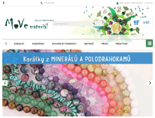 Tablet Screenshot of move-material.cz